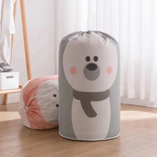 Flamingo Shape Quilt Storage Bag Home Clothes Quilt Pillow Blanket Storage Bag Travel Luggage Organizer Dampproof Sorting Bag