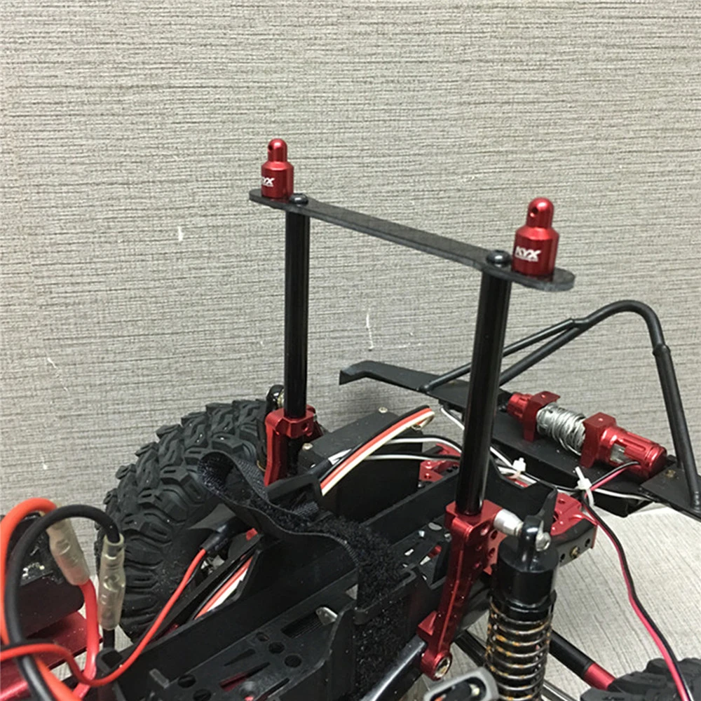 Carcasa trasera ligera de aleación de para 1/10 Axial SCX10 ll 90046 RC orugas Repuestos de coches|Partes y accesorios| AliExpress