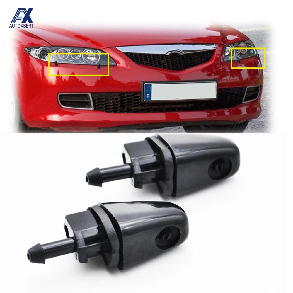 Форсунка для передних фар 2 шт./компл. Mazda 6 GG1 2002 2003 2004 2005 2006 2007 2008