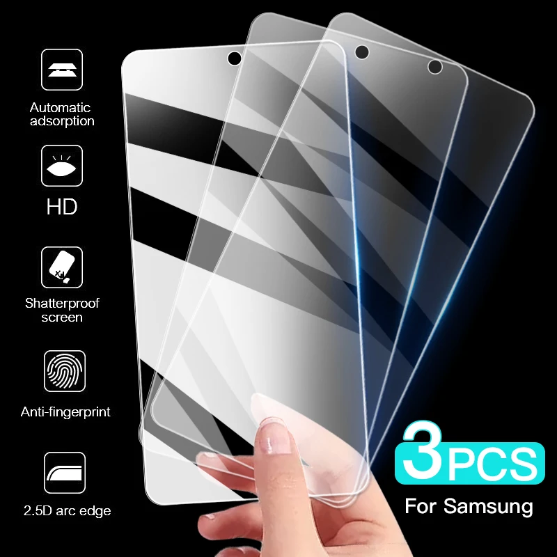 Tempered Glass For Samsung Galaxy A01 A11 A21 A31 A41 A51 A71 A91