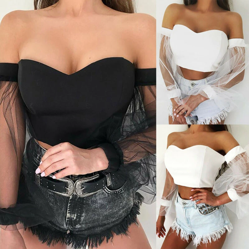 off shoulder bustier