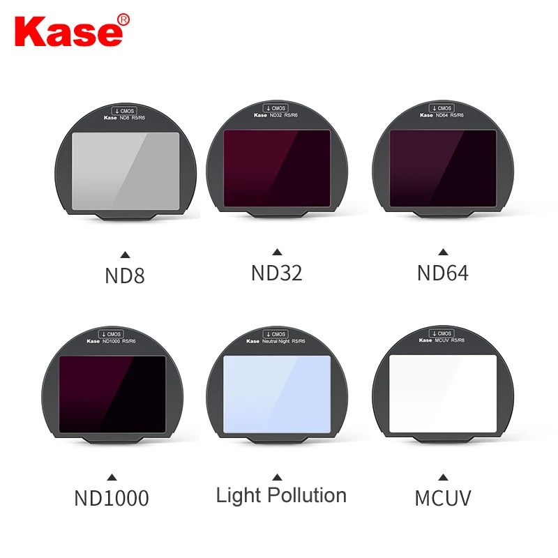 Kase built-in cmos protetor mcuv densidade neutra