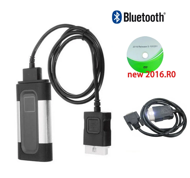 Черный Autocome. R0 keygen ds150e cdp vd tcs cdp pro bluetooth для delphi диагностический инструмент obd2 сканер+ 8 кабелей