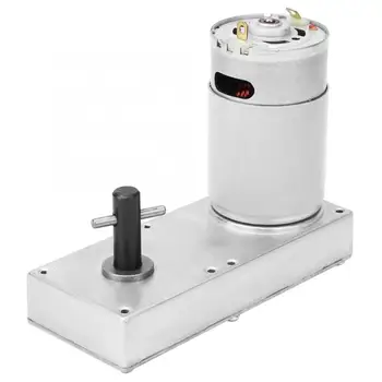 

Electric Motor DC 37GBT-555-100/42 Gear Motor Speed Reduction Motor DC 6~24V 1:730 for Machine Parking Lock Electric Motor