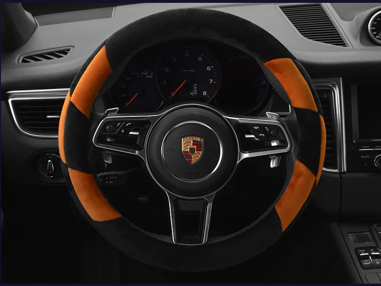 Плюшевый чехол на руль автомобильный чехол на руль Внутренняя отделка автомобиля поставки поколение жира BT-403