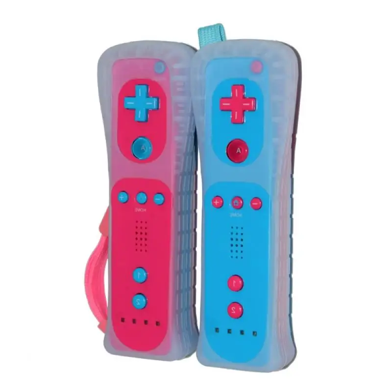 2 Colors Wireless Gamepad For Nintend Wii And Wii U Bluetooth-compatible Game Remote Controller Joystick Without Motion Plus