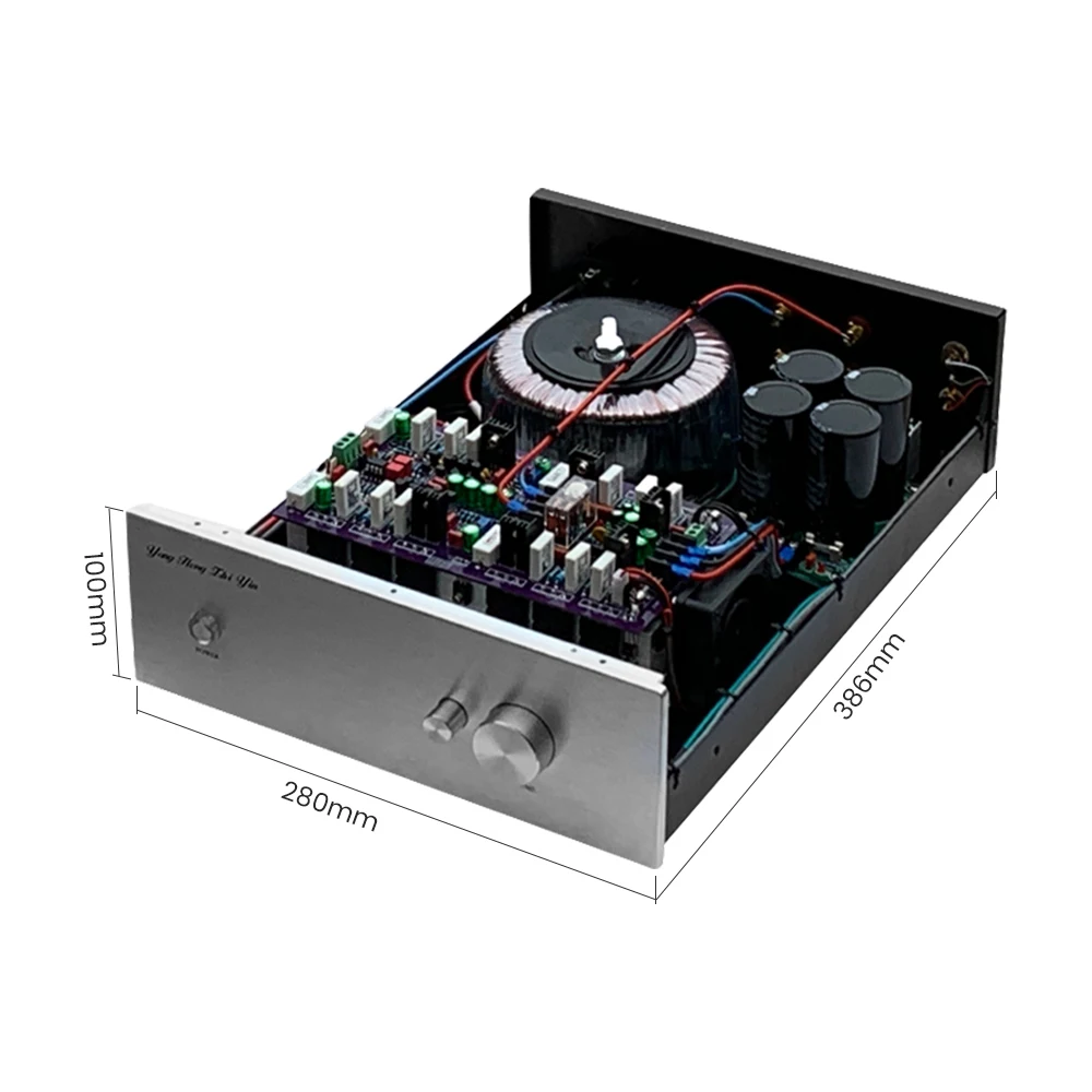 AIYIMA 1200 Вт сабвуфер усилитель высокой мощности Усилитель Аудио Hi Fi 110V 220V для дома