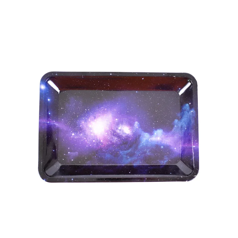 Tobacco Rolling Tray 180*125mm tobacco smoking Cigarette dry herb small Tinplate for stocking grinders Accessories tools