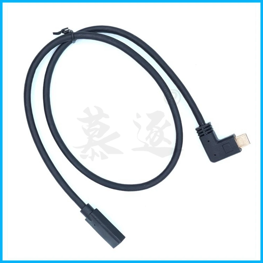 0 25 метров Реверсивный дизайн Type C USB 3 1 90 градусов штырь гнездо удлинитель кабеля