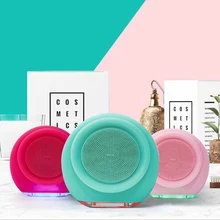 Новое поступление, Мини электрическая Массажная щетка для чистки лица, стиральная машина, водонепроницаемые силиконовые очищающие инструменты, лучший подарок для девочки Yu