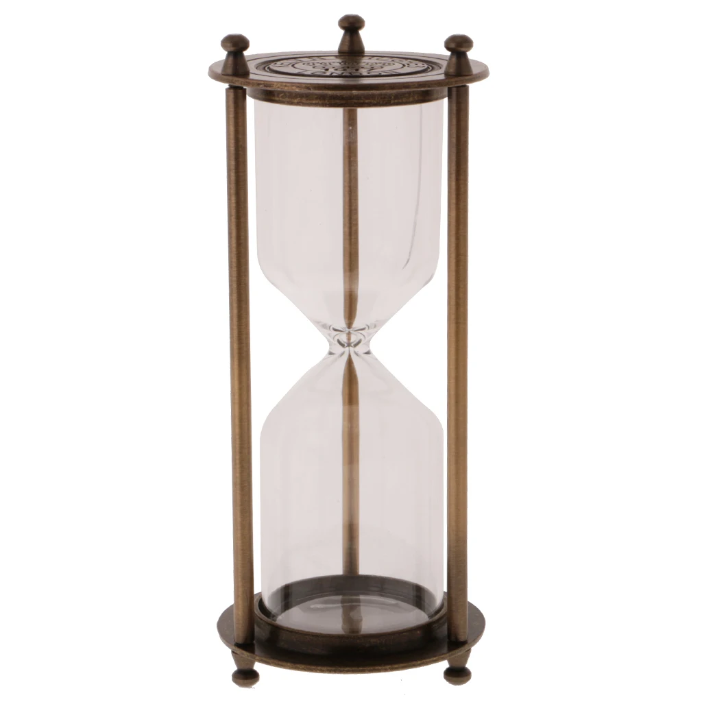 Retro EMPTY SAND TIMER Hourglass Travel Souvenir Gift - 3 Designs To Choose From