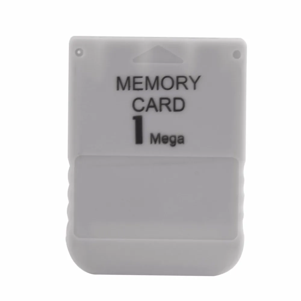 for PS1 Memory Card 1 Mega Memory Card For Playstation 1 One PS1 PSX Game Useful Practical Affordable White 1M 1MB