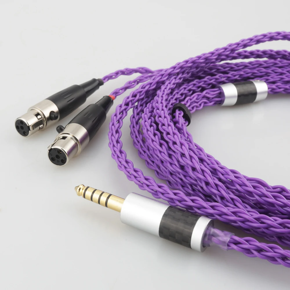 4 4MM Balanced HiFi Cable Compatible with Audeze LCD 2 LCD 3 LCD 4 LCD X LCD XC Headphone and for Astell Kern AK240 AK380
