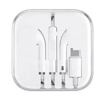 

With Microphone Wired Bluetooth Earphones In Ear Stereo earphone Bass headset For Iphone 7 Iphone 8 Plus X Xr Xs Max 10