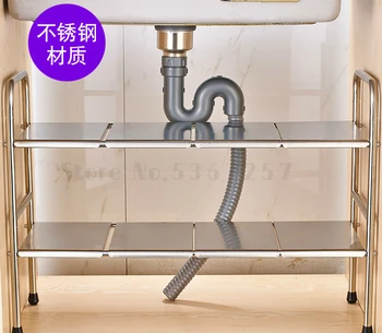 

Stainless steel expansion sink, layered storage pot, kitchen utensils and sewers, double-layer