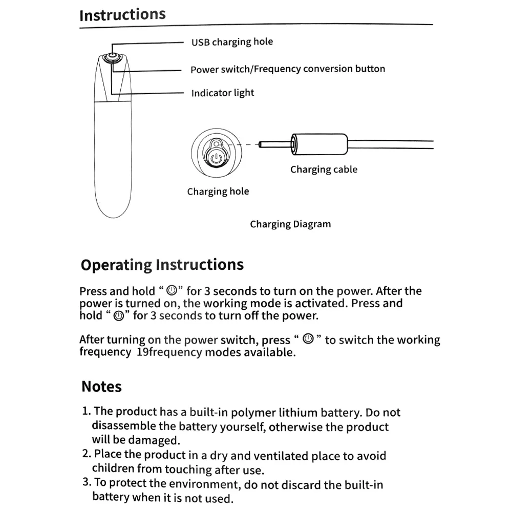 Stimulator G-Punkt Klitoris für Frauen Weiblicher Masturbator 19 Geschwindigkeiten Produkte für Erwachsene Mini Bullet Vibrator_voghion.com