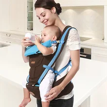 Эргономичный слинг переносчик для новорожденного младенческий Хипсит Перевозчик фронтальная эргономичная кенгуру слинг для новорожденных для путешествий
