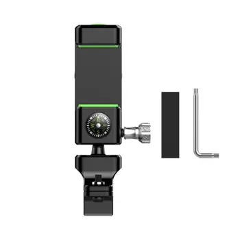 

Multi-functional Bicycle Handlebar Bracket Motorbike Phone Holder With Compass Bracket for iPhone Samsung 3.5-6.5 inch Cel YHQ