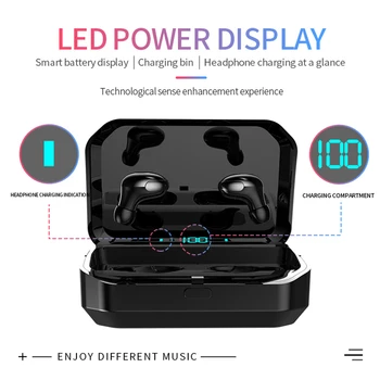 

G12 Bluetooth Earbud Earphones Wireless Headphones Stereo Earphone Headset Handsfree New Headphone Sport for Mobile Phone