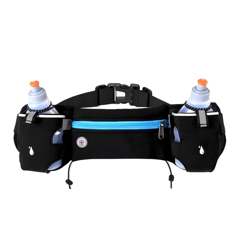 

AONIJIE Marathon jogging pockets bike race hydration belt pockets pocket mobile phone holder and two kettles