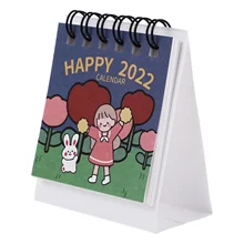 Calendrier mensuel Chic de bureau 2022, 1 pièce, calendrier d'utilisation quotidienne, planificateur, couleurs assorties