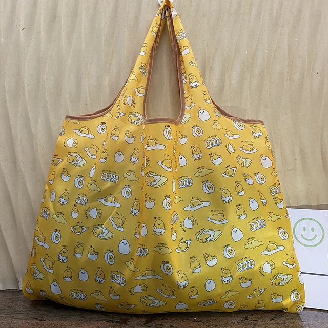Large Size Reusable Shopping Bag Grocery Bag Oxford Cloth Environmental Protection Bag Travel Shoulder Bag Lady's Tote Bag 32022