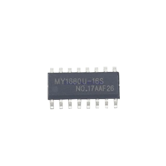 

My1680u My1680 Mcu Serial Port External Flash Voice Chip Ic Designated Play Music Readable U Disk My1680u-16s