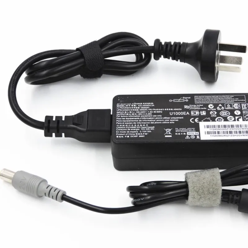 65W 20V 3.25A Мощность адаптер переменного тока питания для ноутбука зарядное устройство для IBM lenovo ThinkPad X200 X300 R400 R500 T410 T410S T510 SL510 L410 L420