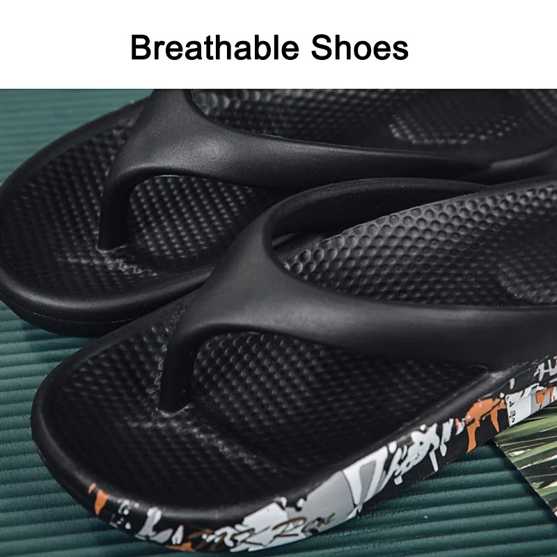 تنفس الشاطئ شبشب رجالي حجم كبير للجنسين الوجه يتخبط الصيف الترفيه الشرائح أحذية رجالي خفيفة الوزن الصنادل الناعمة Zapatillas