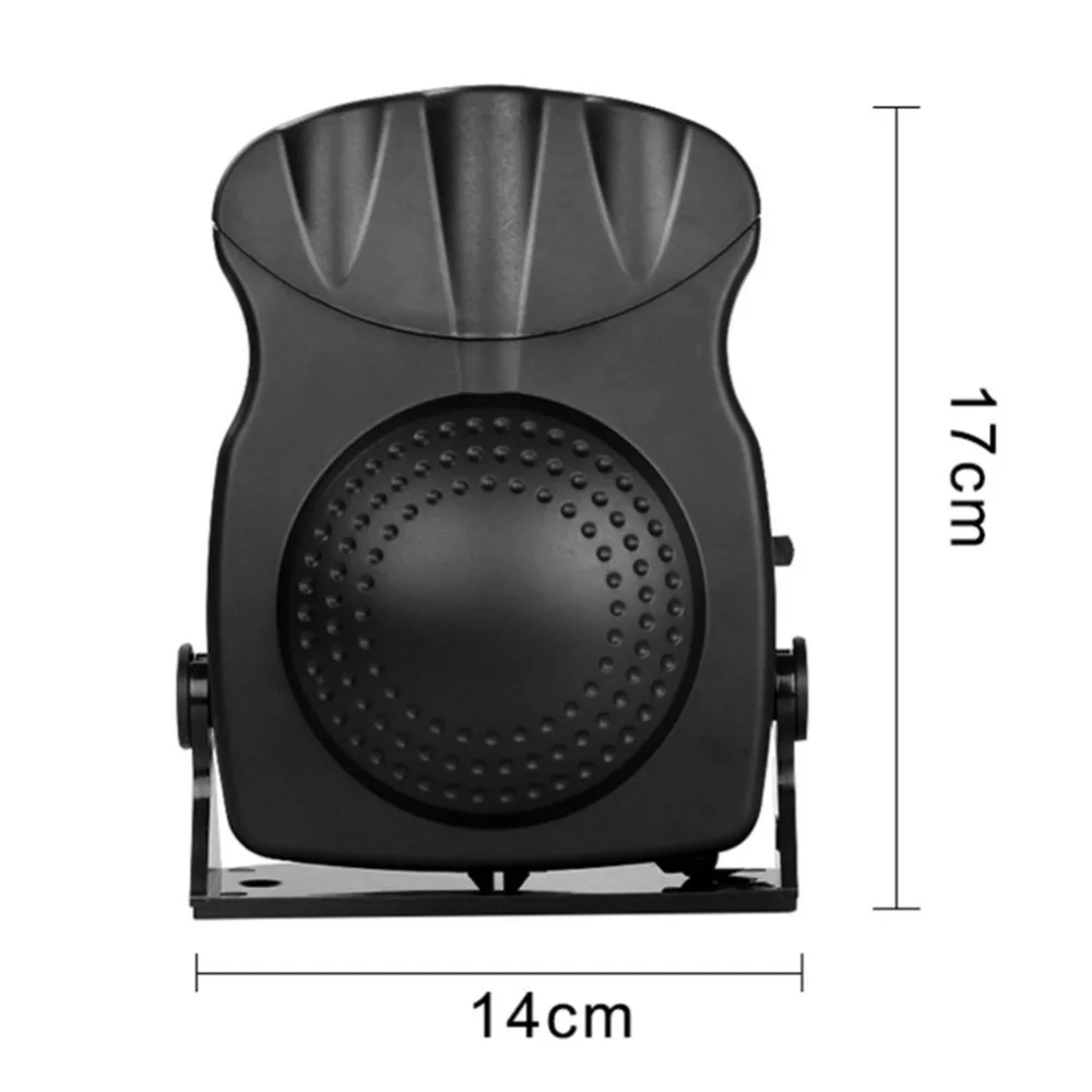 12 В/24 В Портативный Автомобильный многофункциональный нагреватель с тремя отверстиями для размораживания обогреватель нагреватель и вентилятор охлаждения вращение на 180