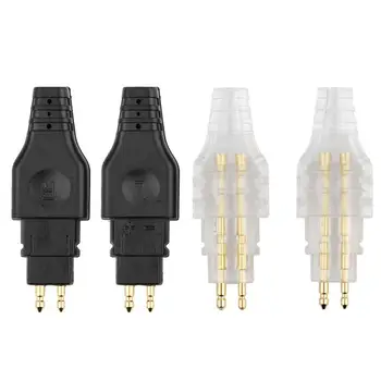

2Pcs Earphone Cable Pin Plug Connector for Sennheiser HD650 HD600 HD580 HD25