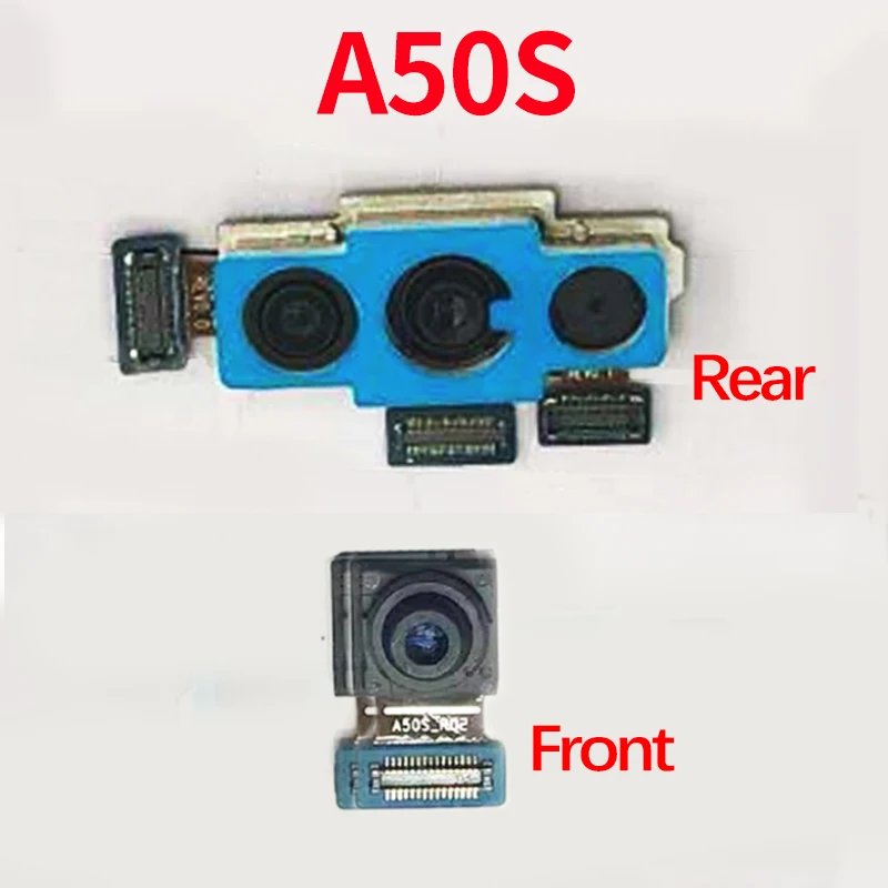 Rear Big Back Camera Flex Cable For Samsung Galaxy A50S A507 A507F SM-A507F Front Main Module Replacement Parts | Мобильные телефоны
