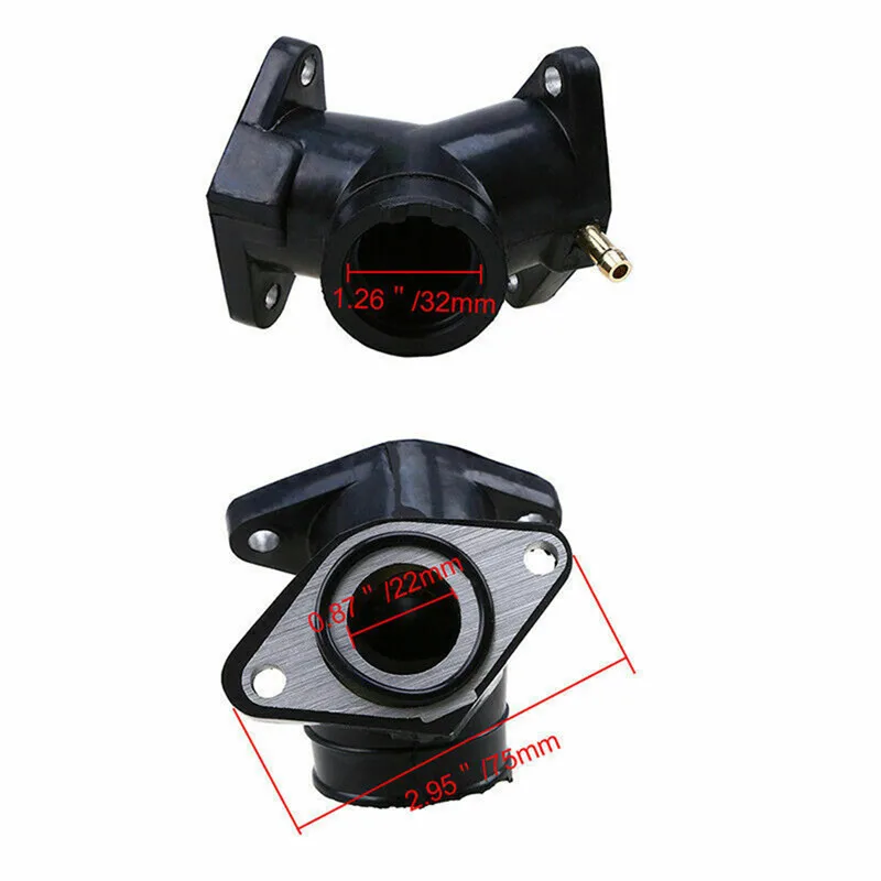 Carb Впускной карбюратор Интерфейс адаптер для Yamaha Virago XV125 XV250 XVS125