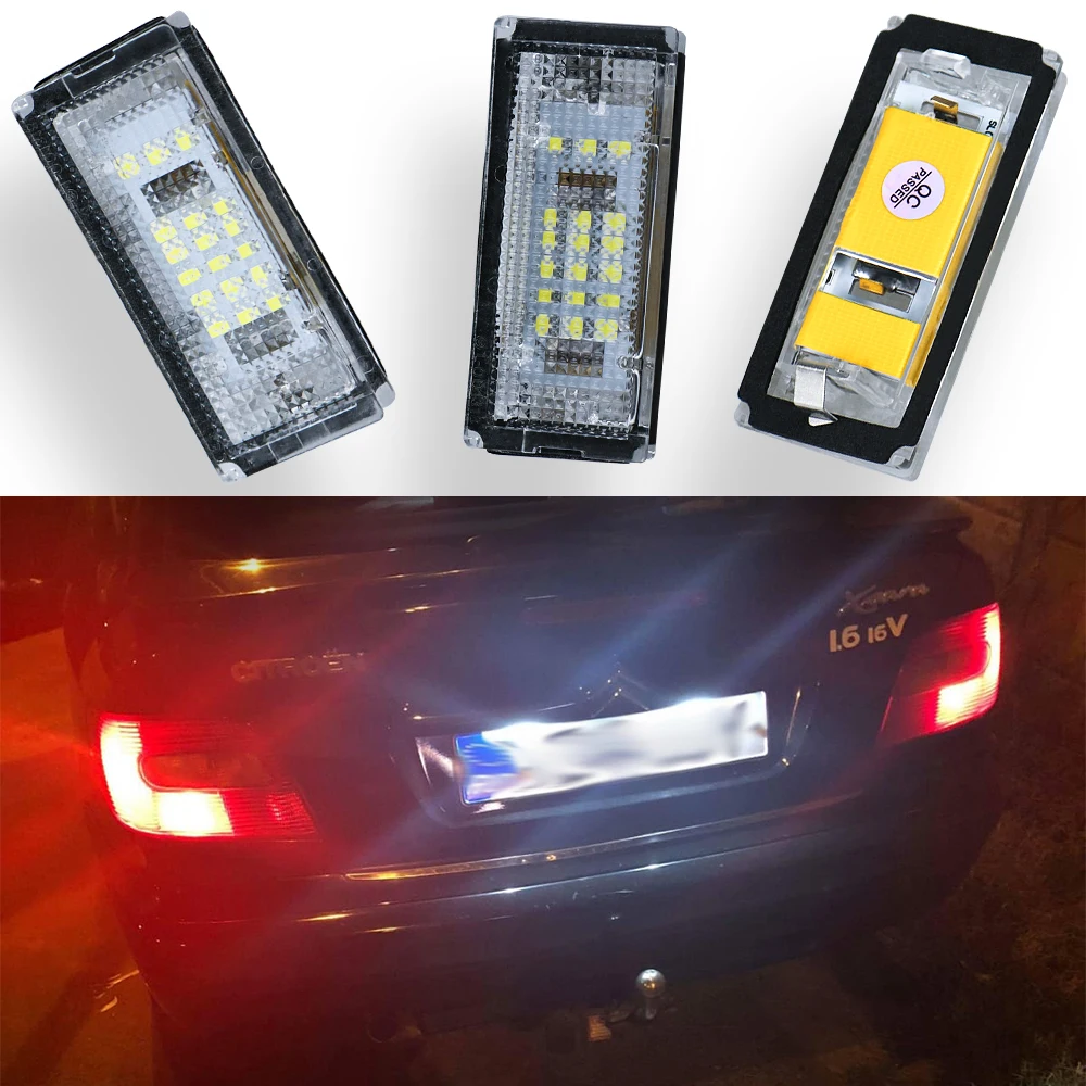 2 шт. Led номерной знак светильник Canbus автомобильная лампа для BMW E46 2D подтяжка лица 2004-2006 E46 M3 подтяжка лица 2004-2006 E46 4D(1998-03