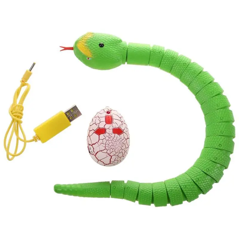 Serpent télécommandé à infrarouge RC, jouet et œuf de chat, serpent à  sonnette, Animal, tour effrayant, jouets pour enfants, nouveauté drôle,  cadeau - AliExpress
