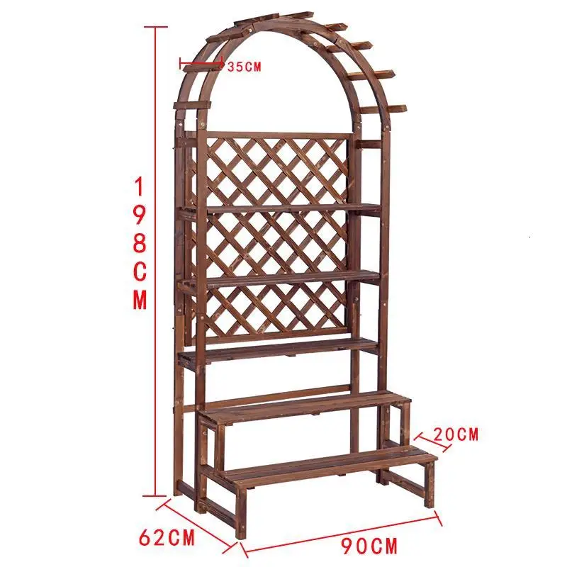 Balkon Etagere Pour Plante комнатный деревянный для Terraza Repisa Para Plantas завод полка открытый Dekoration цветок стенд