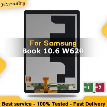 

100% New LCD 10.6" For Samsung Galaxy Book 10.6 W620 SM-W620 LCD DIsplay Panel Touch Screen Digitizer Assembly Tested