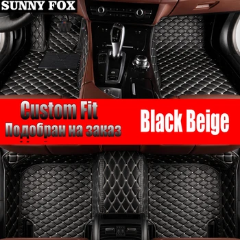 

Car floor mats for Hyundai Santa Fe ix35 Tucson Elantra Sonata Verna Accent Solaris 5D car-styling carpet liners