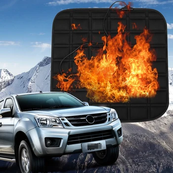 

Car Cushion Anti-slip Accessories Universal USB Powered Wear Resistant Adjustable Temperature Heating Practical Automobile