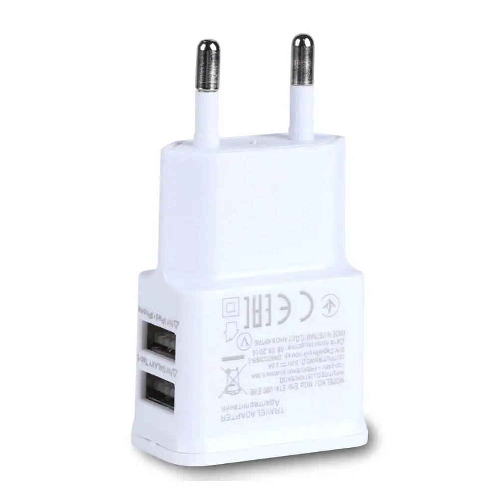 Настенное зарядное устройство с двумя USB портами 5 В 2 А|phone ipod charger|phone jpgphone charger mobile
