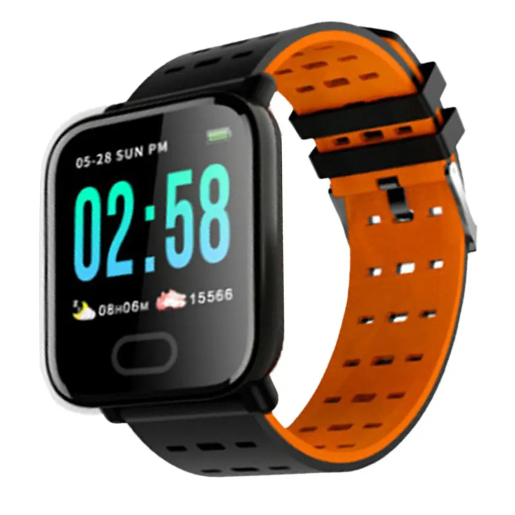 

A6 Smart Bracelet Smart Wireless Men And Women Sports Pedometer Wechat Weather Heart Rate Sleep Monitoring Watch