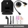 MIG MMA TIG 3 In 1 Mig Welder Welding Machine 270A MIG MMA Welder Combo 220V Semi-automatic Welding Machine 6