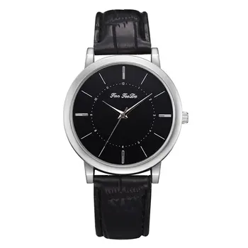 

Couple Quartz Watches Sport Men Women PU Leather Band Silver Rose Gold Case Round Dial Wrist Watch Fashion Casual Gift Simple