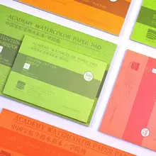 18x26 см хлопок профессиональная Акварельная бумага 20 листов ручная роспись Акварельная книга для художника студента все эскизы