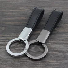 Брелок для ключей из натуральной кожи, стиль, брелок для ключей, мужские металлические брелки, творческие маленькие подарки