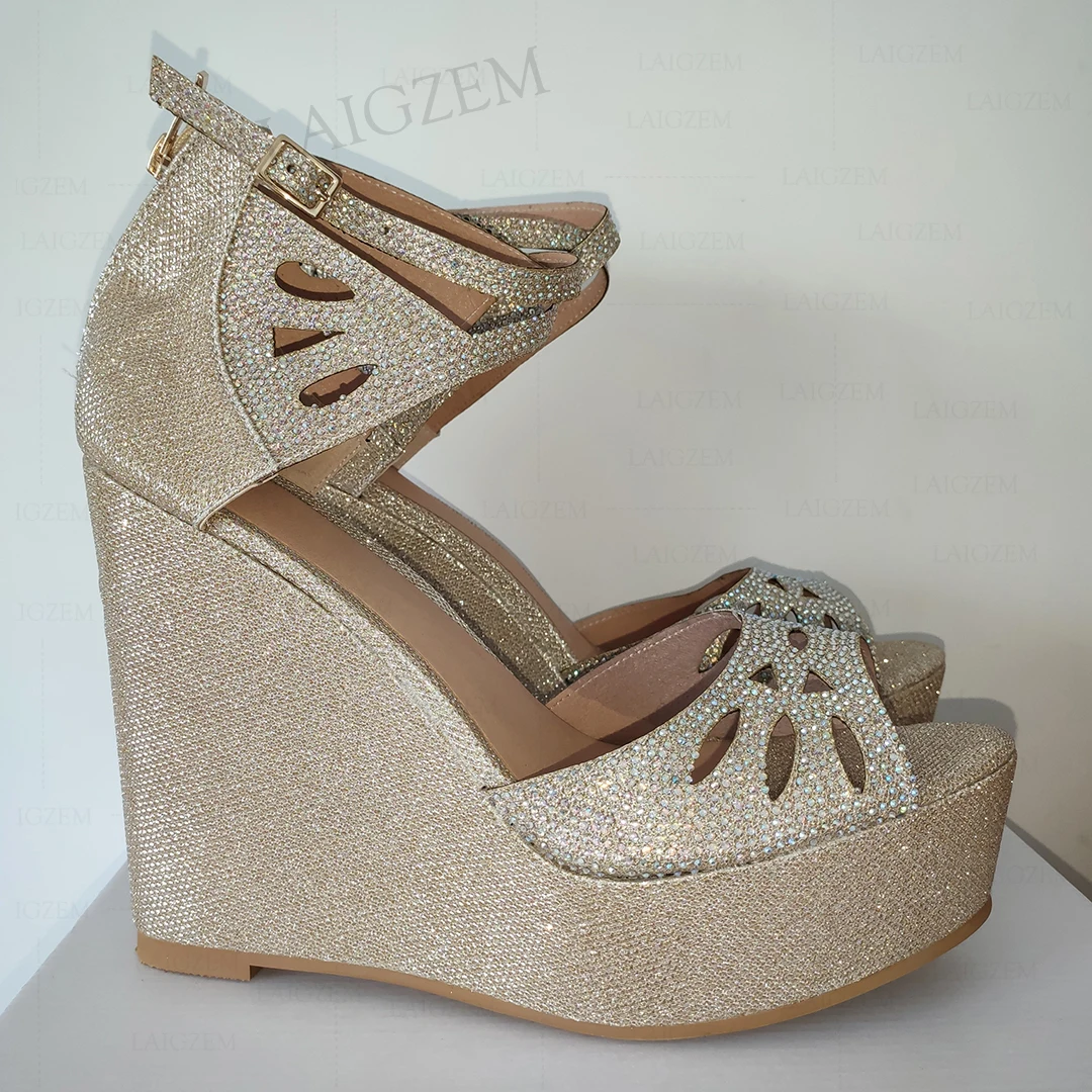 Buy Transparent Wedge Heels online | Lazada.com.ph