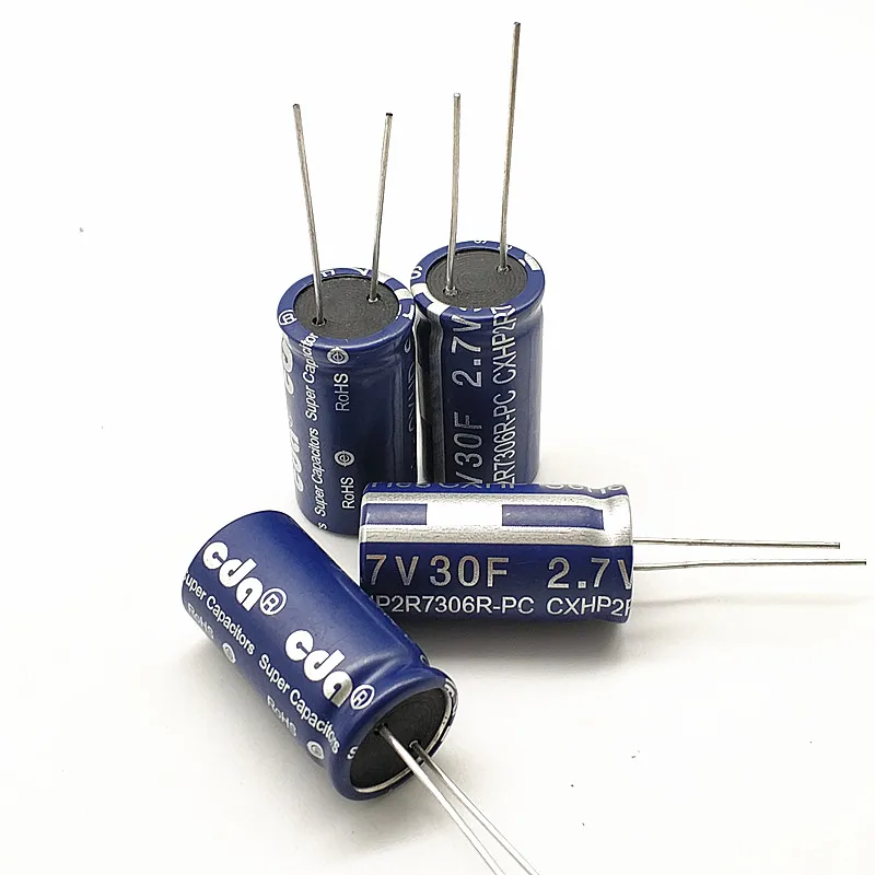 1 шт. оригинальный 2.7V30F обмоточный конденсатор источник питания высокого тока 2 7 в