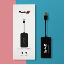 Carlinkit مفتاح USB ذكي لاسلكي CarPlay ، لنظام Android ، مشغل وسائط ، نظام ملاحة السيارة ، Mirrorlink ، BT ، مجموعة السيارة
