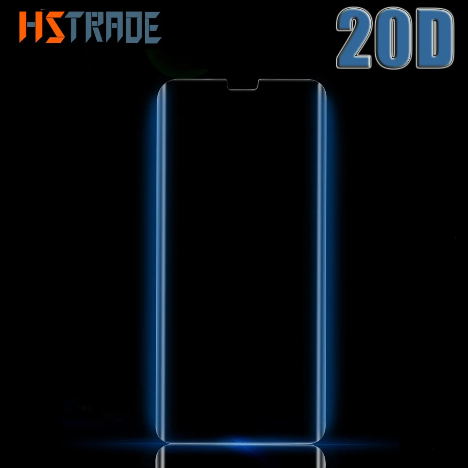 Full Glue UV Liquid Tempered Glass Protector For Samsung Note 10 Pro 8 9 Galaxy S10E S10 S9 S8 Plus S7 Edge Clear Film | Мобильные
