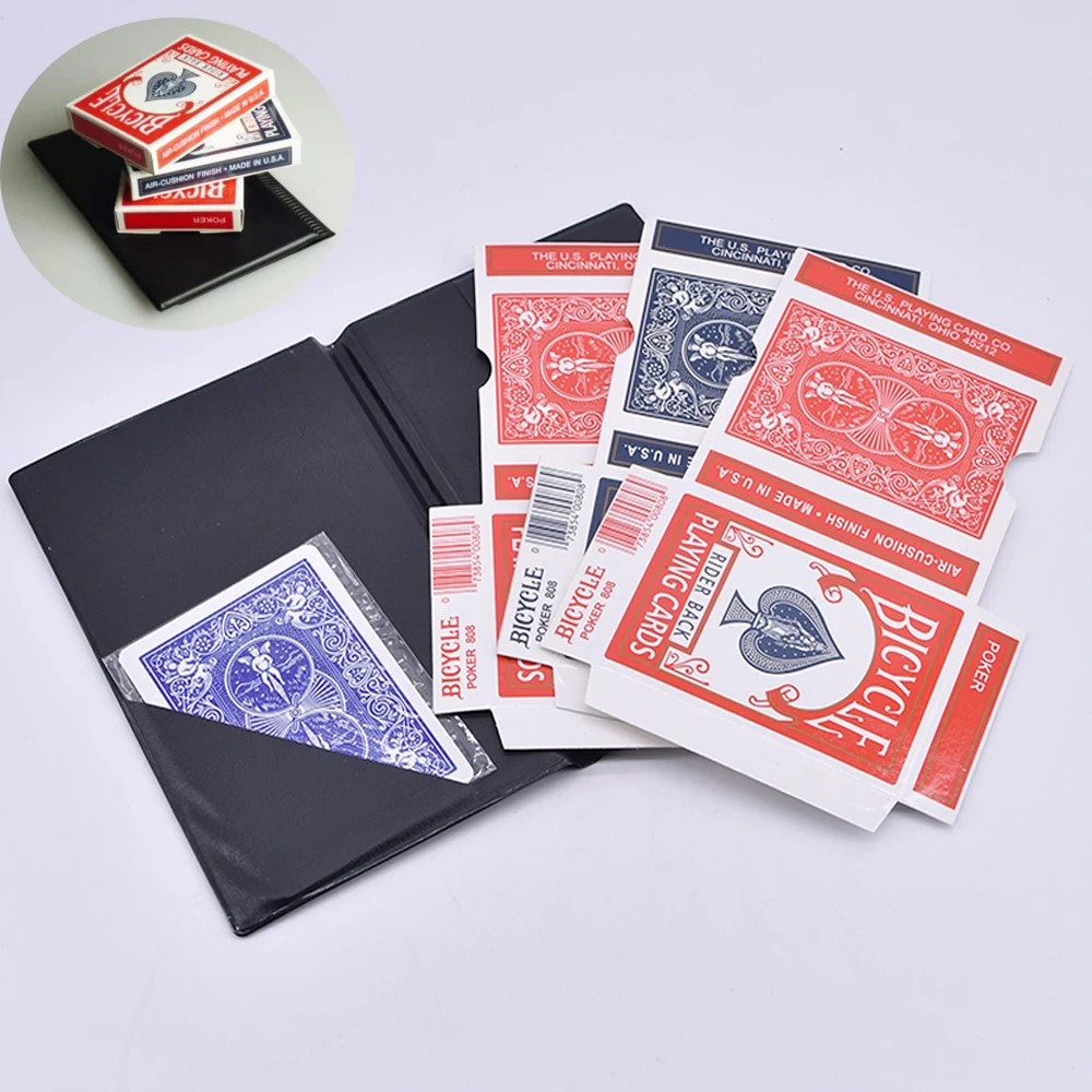 Jeux De Tours De Magie Jeux De Cartes Tours De Magie Apparence De Portefeuille Illusion De Magie Accessoire Gimmick Aliexpress